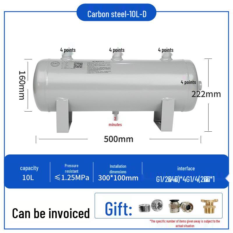 Compact Air Tanks 2L-60L - Ideal for Compressors and Vacuum Systems