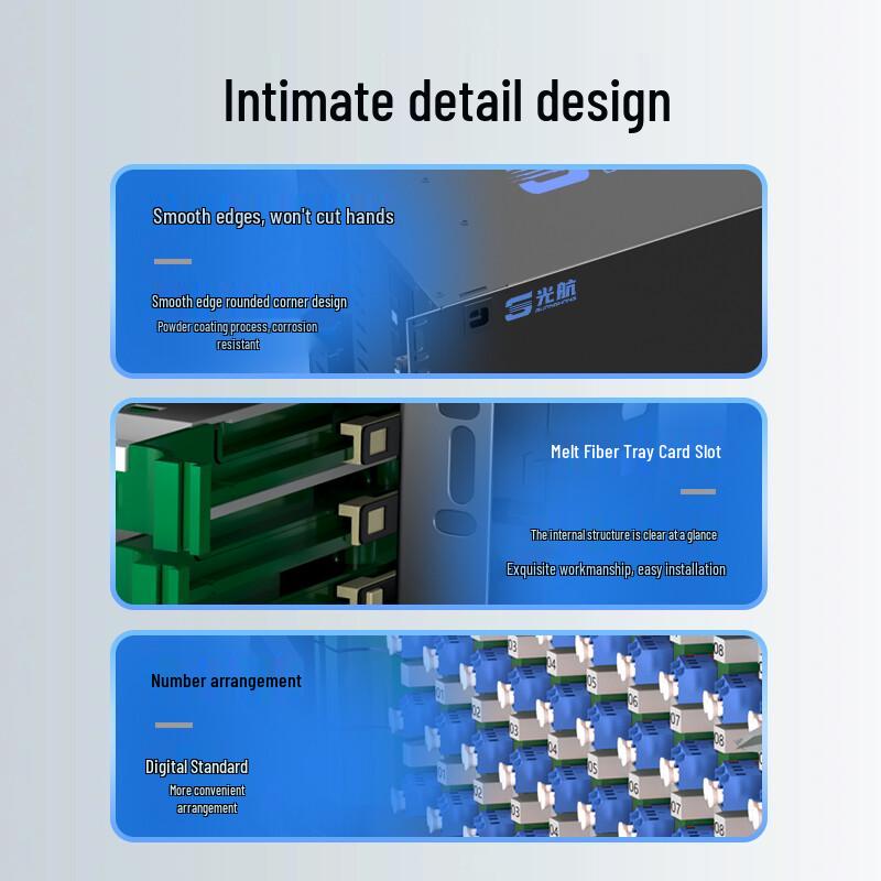 ODF Rack Mount Fiber Optic Distribution Frame