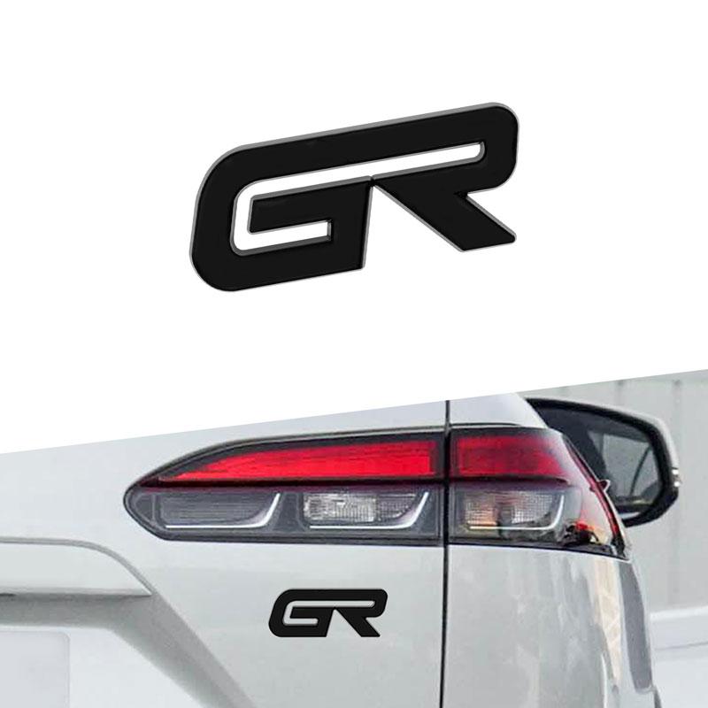 GR Sports Эмблема Автомобильная решетка воздухозаборника Украшение для RAV4 CROWN REIZ Prius Corolla COROLLA Vios Camry