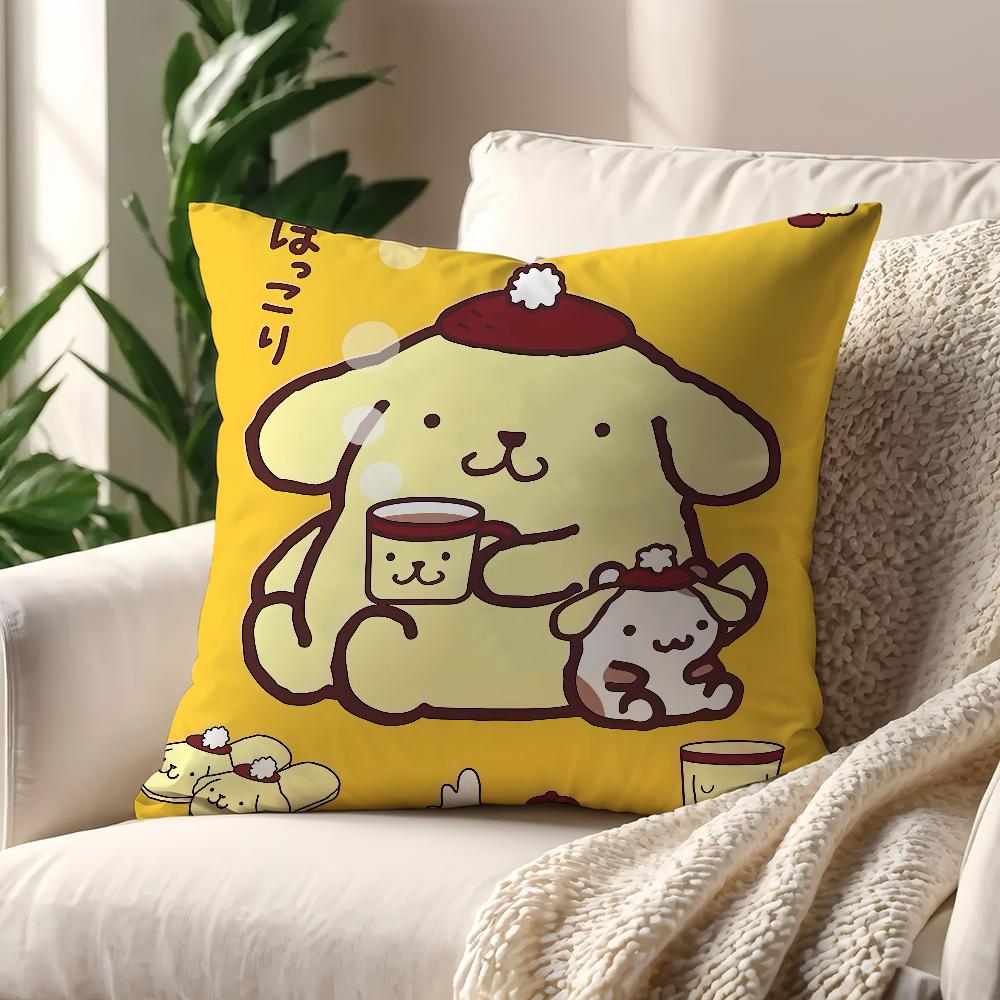 PPompompurin Cute cushion cover For Pillow Printing Sofa Decoration Home Car Room Coffee Shop Office Nordic Simplicity