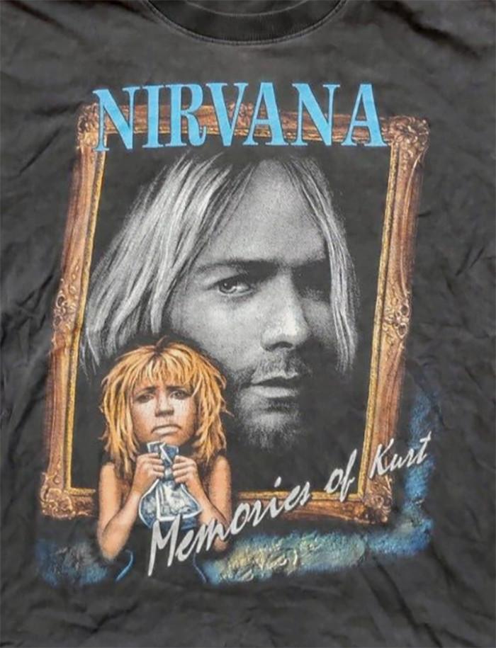 Подарок для друзей группы Nirvana Черная футболка Хлопок Все размеры Унисекс футболка