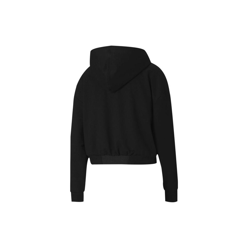 Puma Толстовка с капюшоном Color Block с большим логотипом, женская, черная 585288-51