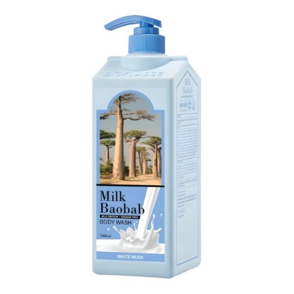 Он используется BTS Jungkook Milk Baobab Perfume Body Wash White Musk Scent 500g
