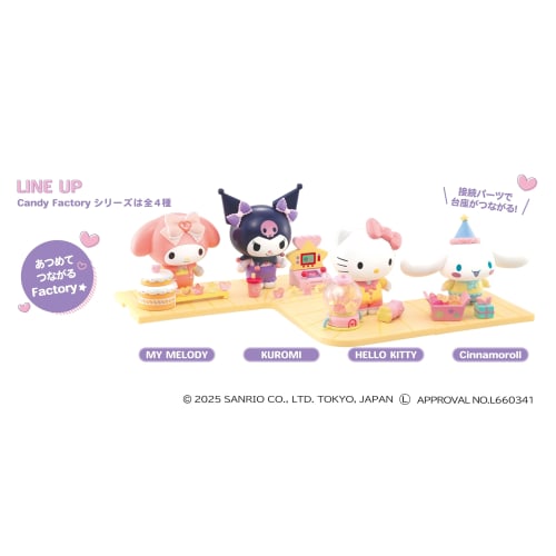 AGATSUMA Assembled Plastic Doll Candy Factory My Melody (Ages 15 and Up) by Sanrio [Japan Toy Award 2025 Character Category Excellence Award]