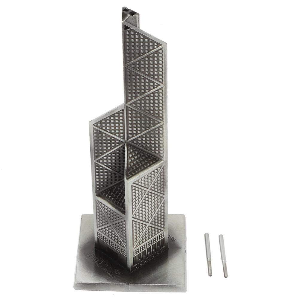 Alloy Landmark Figurine Vintage Home Decor Model Desktop Ornament Bookshelf Decoration