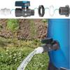 Набор крана для ПВХ бочки для воды - Простая установка, Настенный, Герметичный
