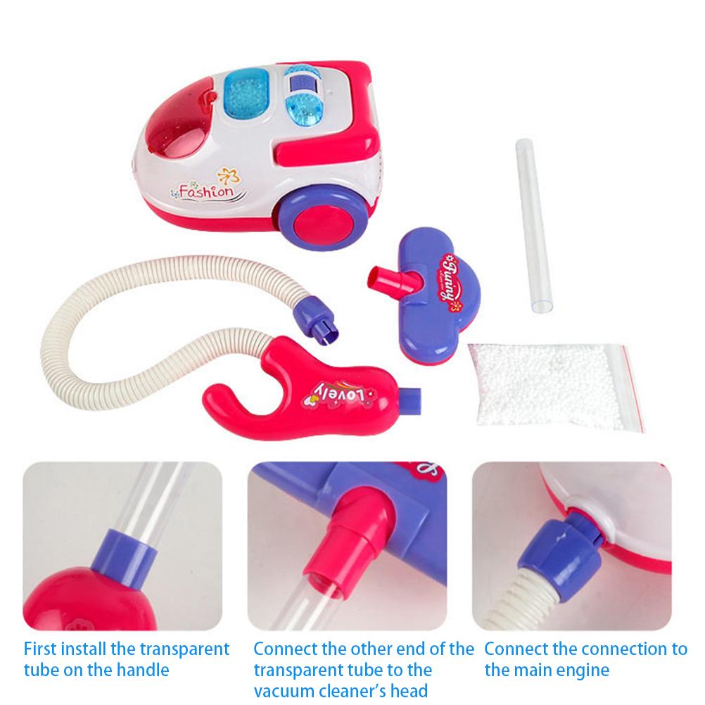 Детский ролевой пылесос Play Toy Simulation Vacuum Cleaner Нетоксичный Безопасный Детский