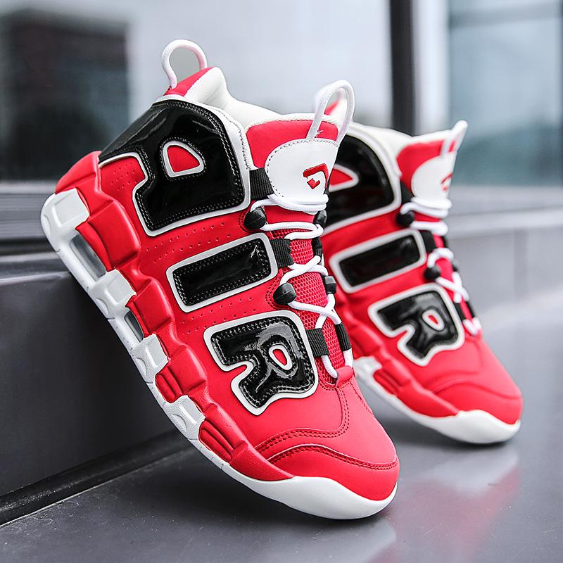 Men Casual Sneakers AIR Cushion Basketball Shoes Training Tennis Lace-Up Teens Running Sport Shoes Luxury Design Boots for Men