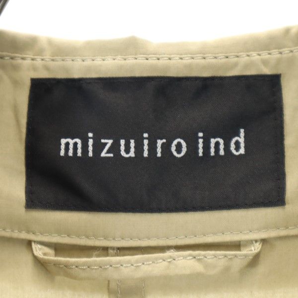 Mizuiro ind тренч бежевый Длинное пальто Женский Б/У Сделано в Японии