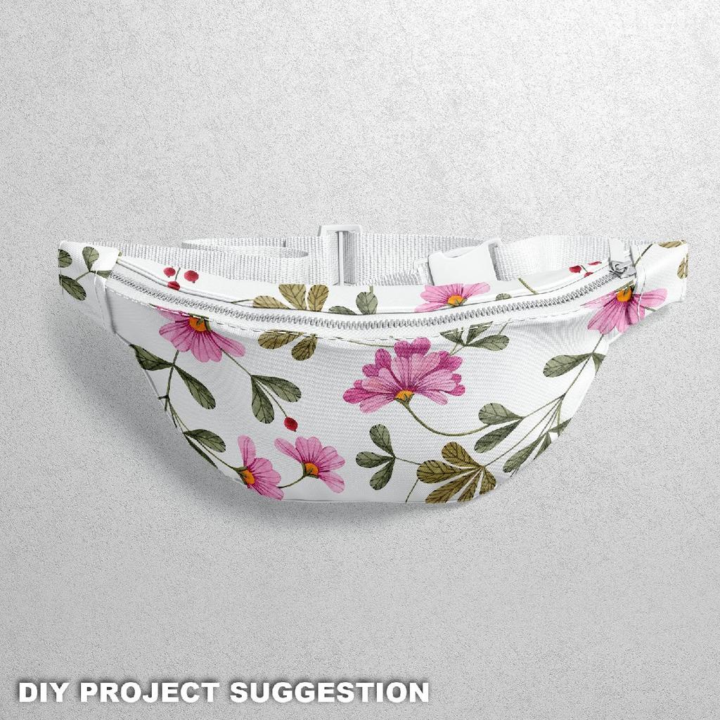 Outdoor Dekostoffe Oxford - Motiv Gemalte Blumen 11 I Dx157