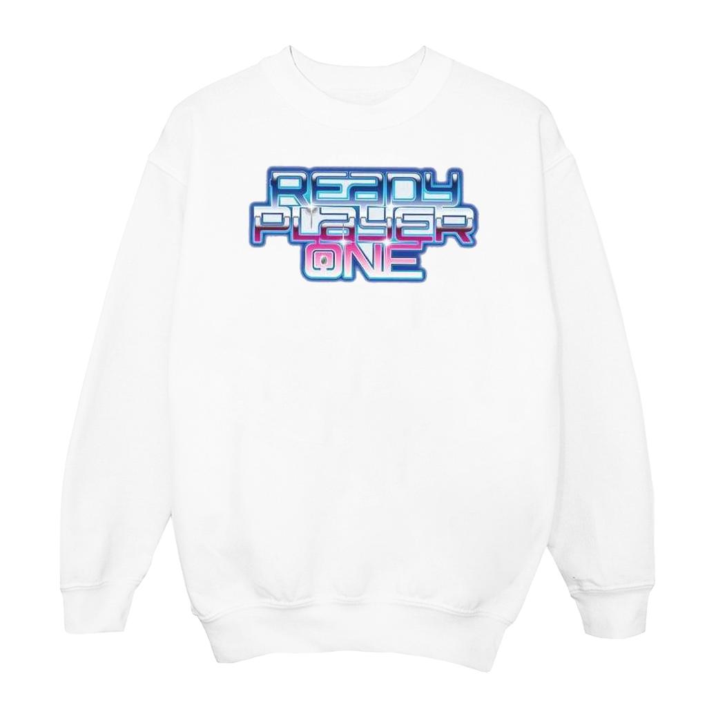 Ready Player One Mens Gradient Logo Sweatshirt