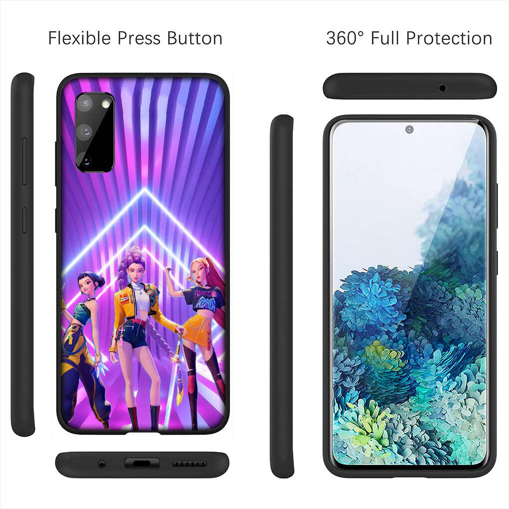 Для Samsung Galaxy S25 S24 S23 S22 Ultra FE Plus A17 A37 A57 A56 A55 A06 A16 A15 A36 A26 A35 A05 A25 A54 A34 Чехол Rumi Mira KPop Демон Zoey Hunters X