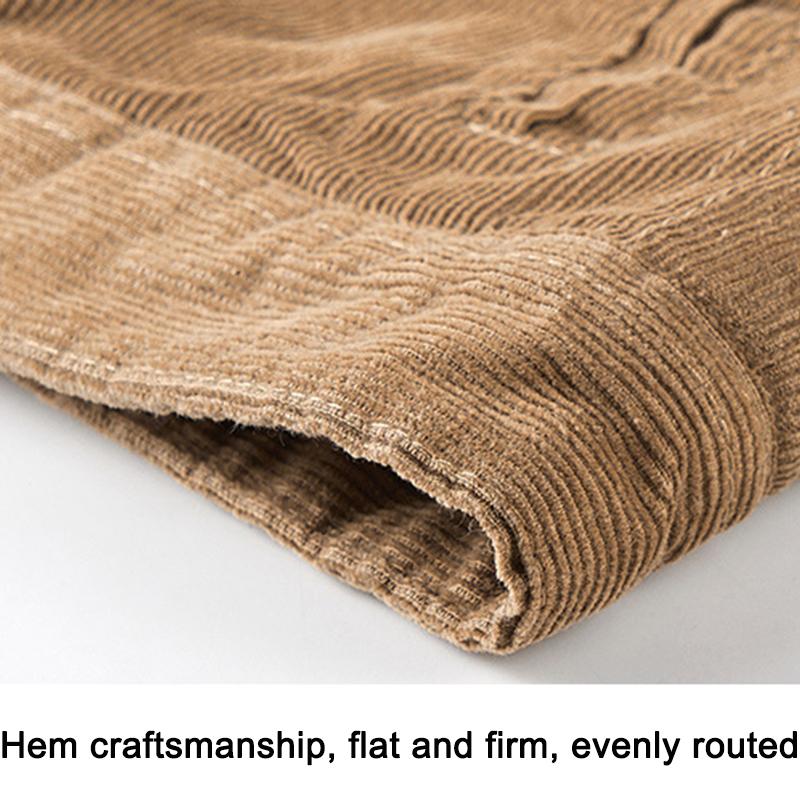 Новая зимняя мужская вельветовая куртка с лацканами больших размеров, зимняя трендовая куртка Ins