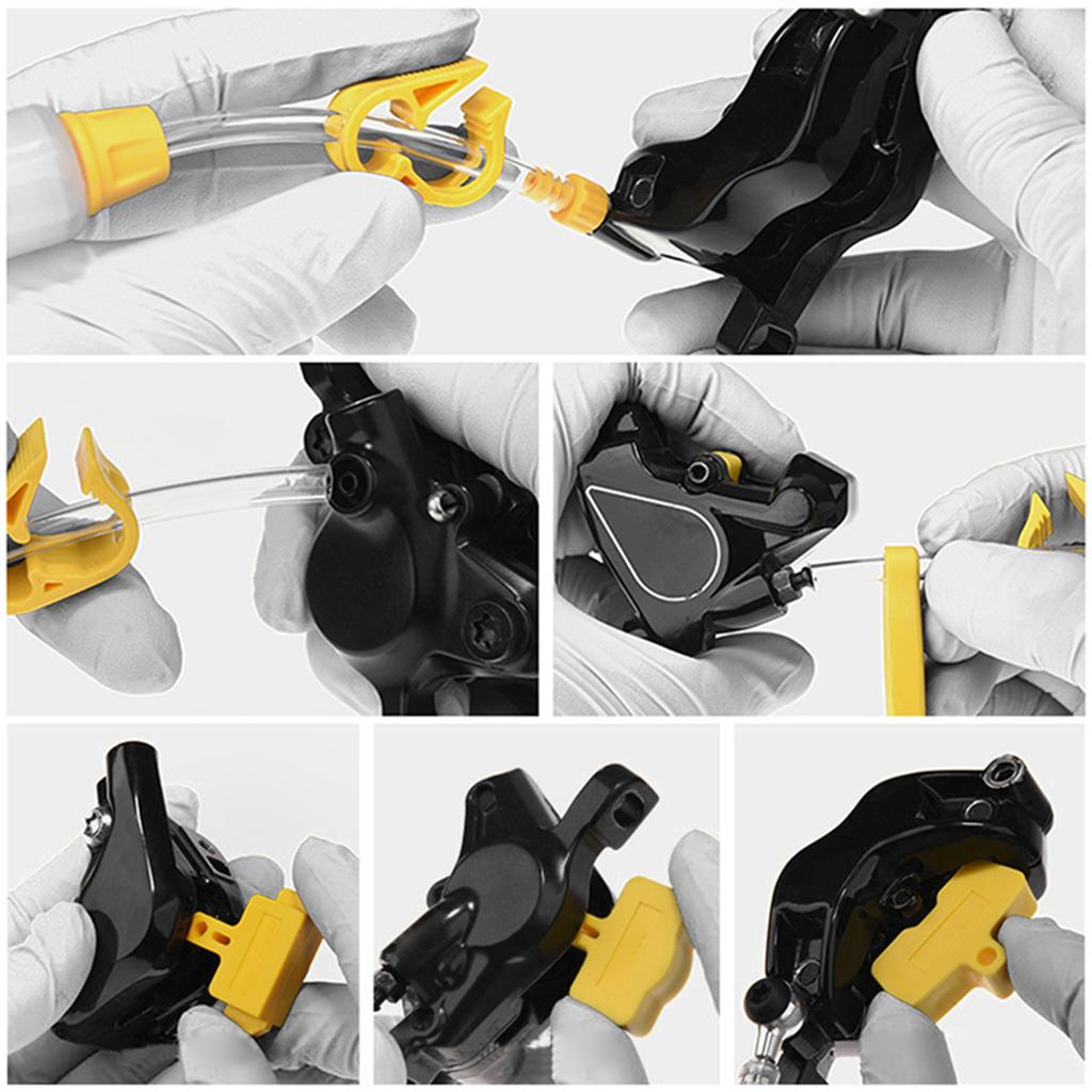 Комплект для прокачки тормозов Инструмент для прокачки масла гидравлического дискового тормоза велосипеда