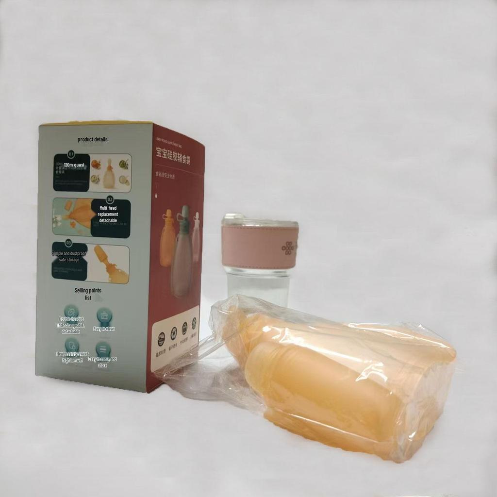 Portable Baby Food-Grade Silicone Milk Storage and Fresh-Keeping Bag