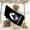Renault Customizable Name Beach Towel High Absorbency & Quick-Dry Perfect for Traveling Yoga Camping and Swimming