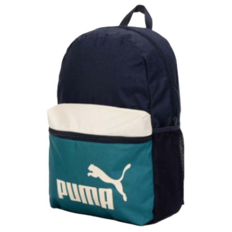 PUMA Polyester Backpack Medium Unisex Marine Blue