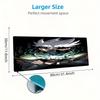 Naruto Kakashi Mouse Pad, Large Gaming Desk Mat, Non-slip XXL Mousepad for Laptop & Tablet, Mini PC Playmat with Stitched Edges