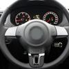 Подходит для Volkswagen VW Tiguan 2010-2015 Touran Passat 2011-2015 ABS хромированный руль блестящий чехол наклейки для салона автомобиля