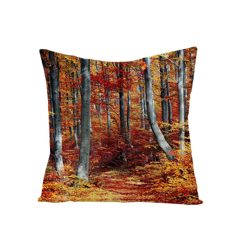 Дом Тропическое Растение Зеленые Листья Полиэстер Наволочка Дом Скандинавский Стиль Подушка Подушка для Талии Наволочка