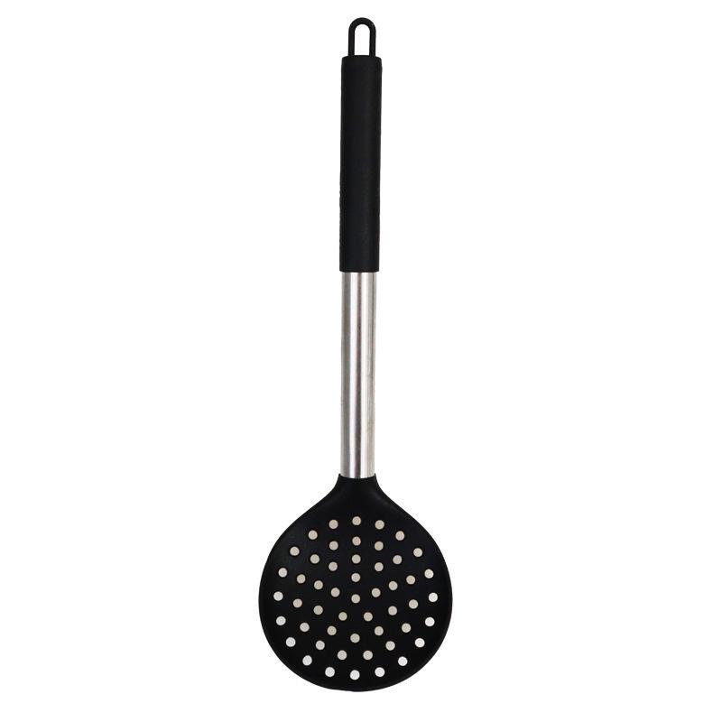 Silicone & Stainless Steel 15-Piece Non-Stick Kitchenware Set: Spatula, Soup Spoon, More.