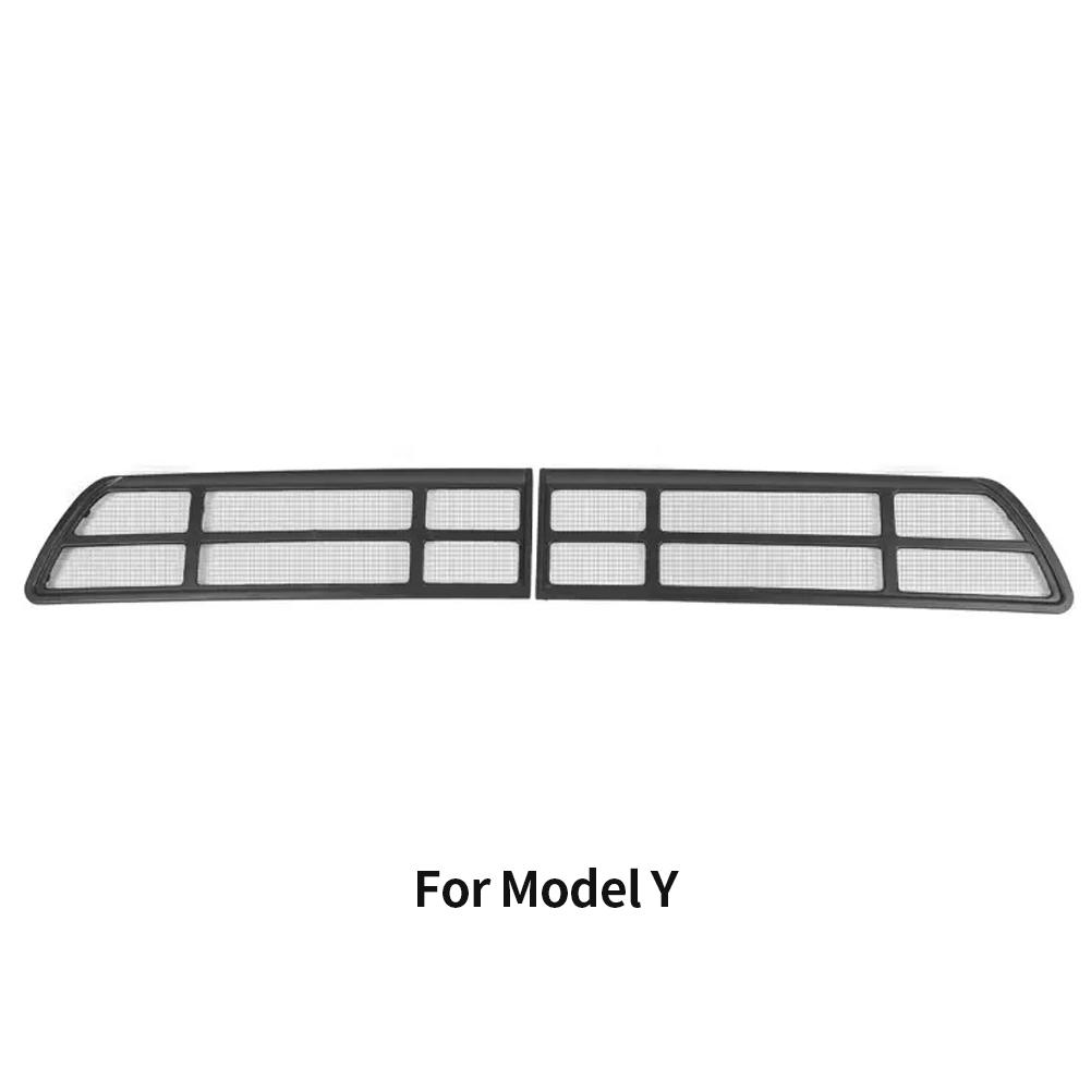 Автомобильный воздухозаборник, фильтр для мусора в салоне, защитная сетка от насекомых, защитная крышка для воздухозаборника, аксессуары для Tesla Model 3 Model Y 2024 2024