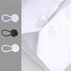 10Pcs Tie Expanders Lengthen Buckle Shirts Accessories No Sewing Flexible Reusable With Elastic Pant-Waist Stretch Cuff Extenders
