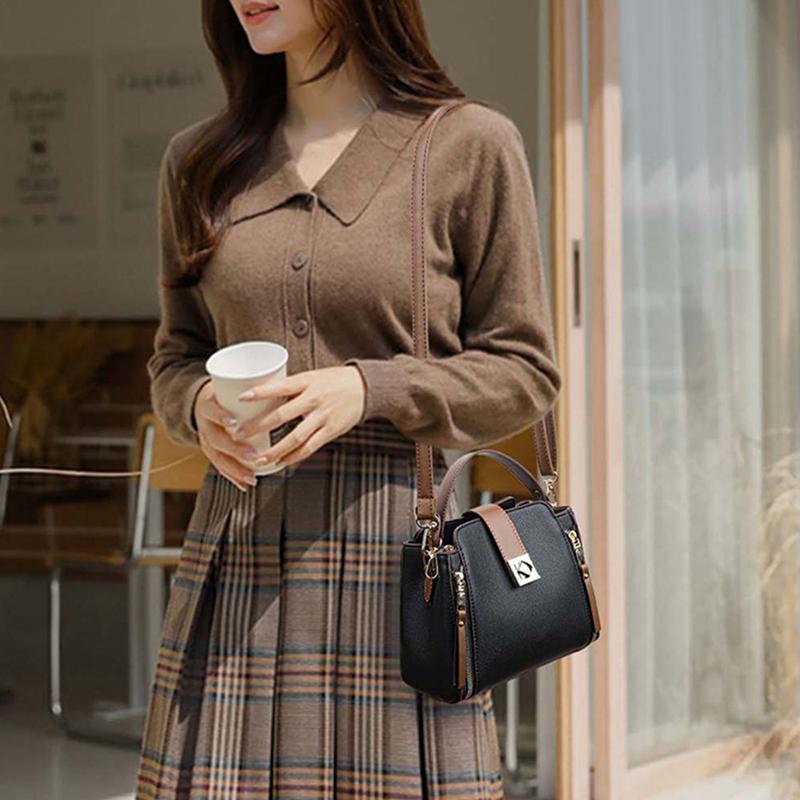 Маленькие сумки-ведра для женщин, роскошные дизайнерские сумки-мессенджеры из искусственной кожи, женские повседневные однотонные сумки-кошельки