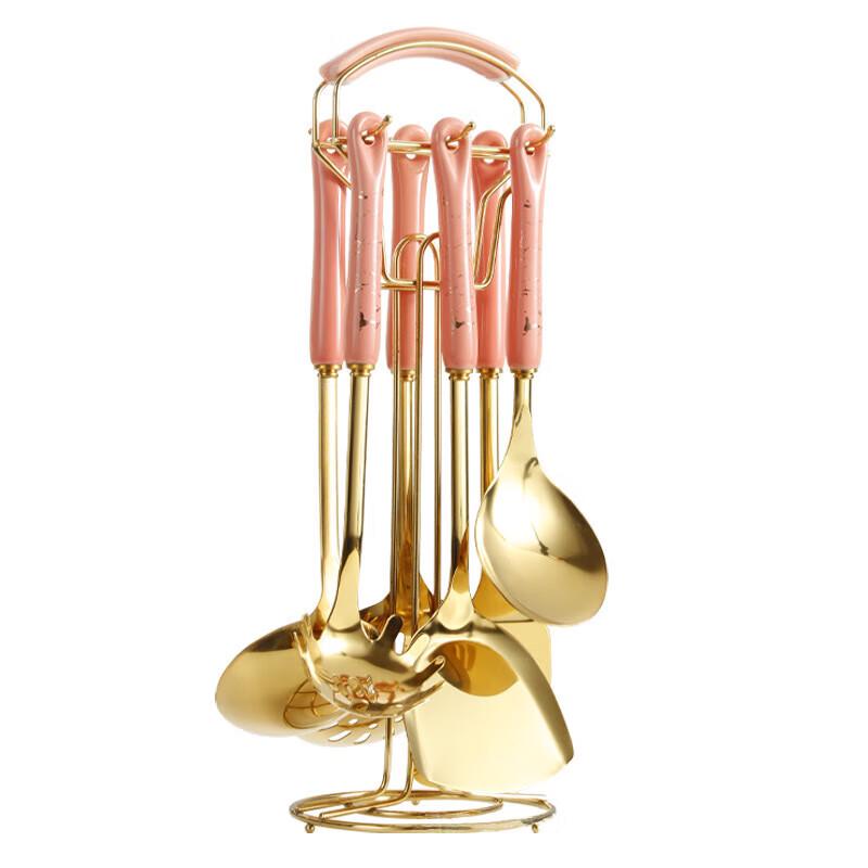 HAFC1 Nordic Stainless Steel 7-Piece Kitchen Utensil Set