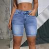 Women's Denim Classic Versatile High Waist Fashionable Shorts