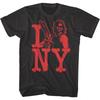 Escape From New York I Love NY Men039s T Shirt Snake Plissken Kurt Russell Action