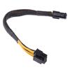 1Pc 20Cm 4Pin To 8Pin Cpu Power Converter Cable Lead Adapter Office Supplies