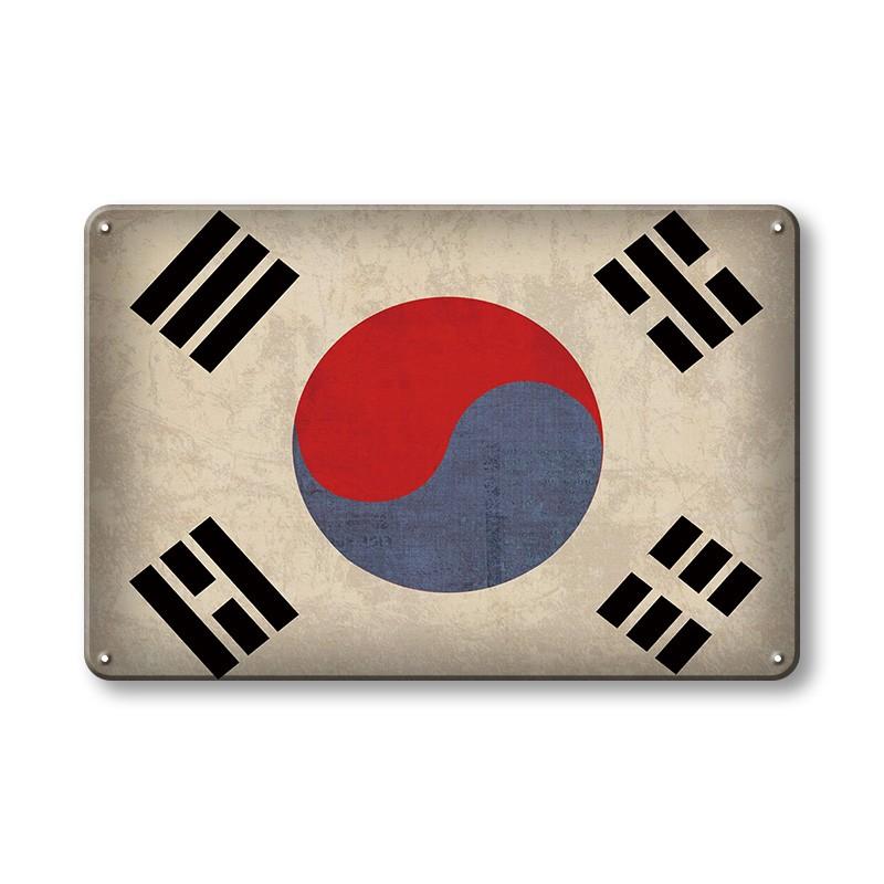 INEED Декор флаг страны винтажные постеры доска металлическая вывеска настенное художественное украшение жестяная вывеска бар паб гостиная домашняя железная живопись