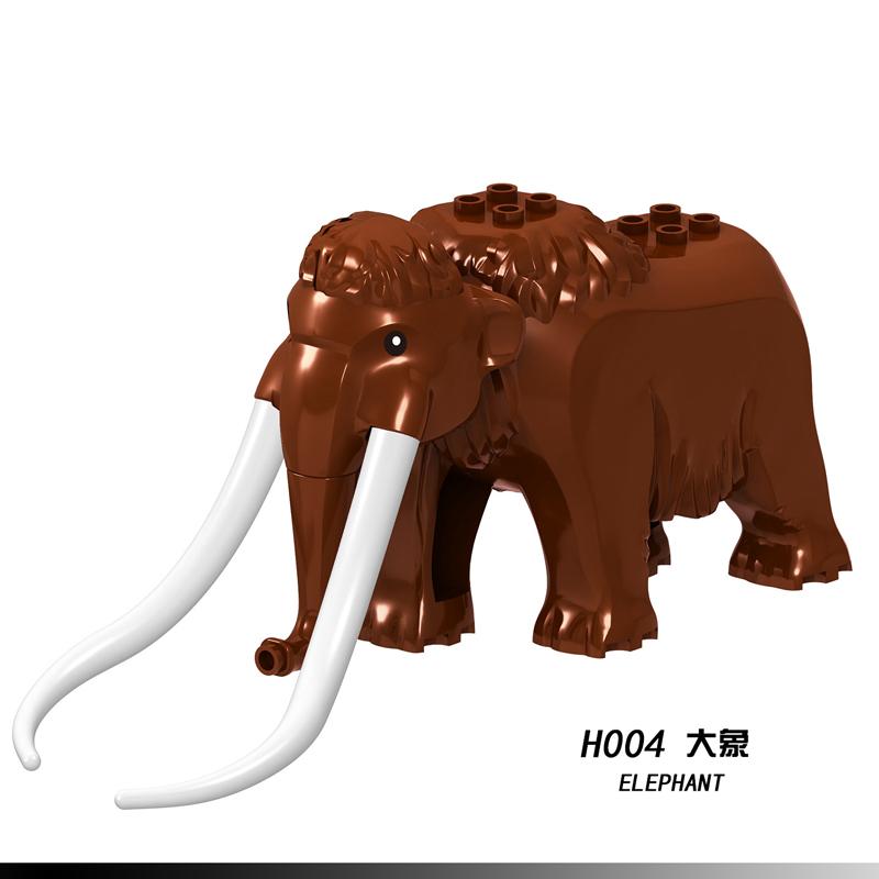 Средневековый Военный Замок Рыцарь Строительные Блоки Езда на Лошади Волк Медведь Слон Животное Жилет Оружие Флаг Седло Игрушка Кирпич Подарок A06