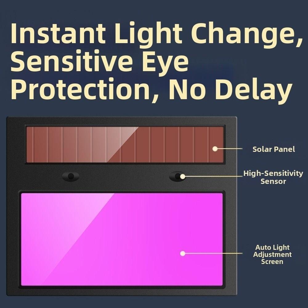 Adjustable Welding Glasses Large Viewing Welding Helmet Welding Hood Work Protective Equipment