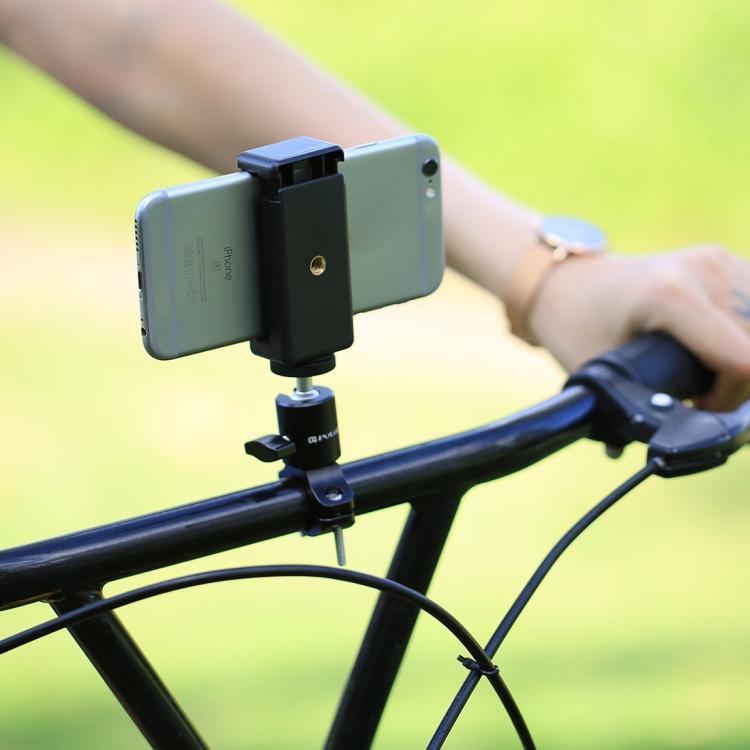 PULUZ Selfie Sticks Tripod Mount Phone Clamp with 1/4 Inch Screw Hole for iPhone, Samsung, HTC, Sony, LG and Other Smartphones