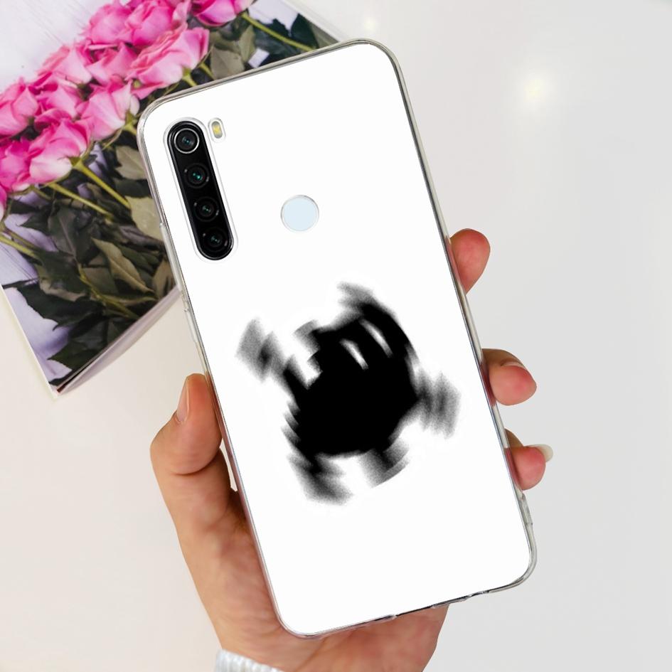 Для Xiaomi Redmi Note 8 Чехол Милый Мультяшный Мягкий Силиконовый Чехлы Для Телефона Для Xiaomi Redmi Note 8T 8 t Чехол На Redmi Note8 Задняя Крышка
