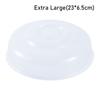 1Pcs Reusable Vented Microwave Splatter Cover Lid Food Fresh Keeping Plastic Universal Covering for Kitchen Bowls Cake Dish