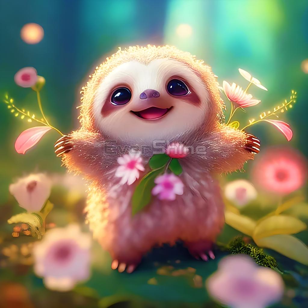 EverShine 5D DIY Алмазная картина Тигр Кошка Стразы Картины Мозаика Животное Набор для вышивки крестом Вышивка Мультфильм Наклейки на стену