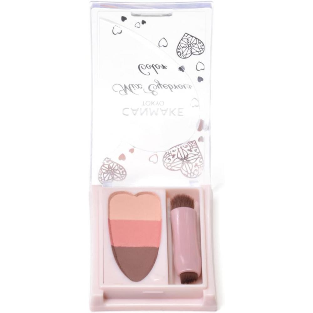 Canmake MiX EyeBrow Color C01 Charm Pink 1.0g Пудра для бровей с кисточкой для бровей 1g X 1 C01 Charm Pink