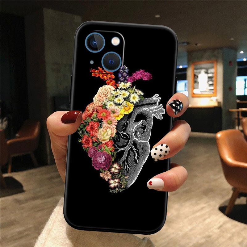 Calm Heart Art Phone Case for Motorola Moto Edge 60 60s 70 G86 G56 G54 E14 G04S G45 G54 G64 S30 S50 X30 X40 X50 Ultra Pro Power