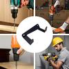 Wall-Mounted Electric Tool Metal Rack Strong Load-bearing Power Tools Hanger  Workshop Storage