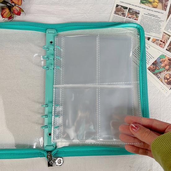 5 шт. фотоальбом пылезащитный прозрачный рукав для карточек листы-переплеты водонепроницаемая защитная пленка для фотографий для карточек