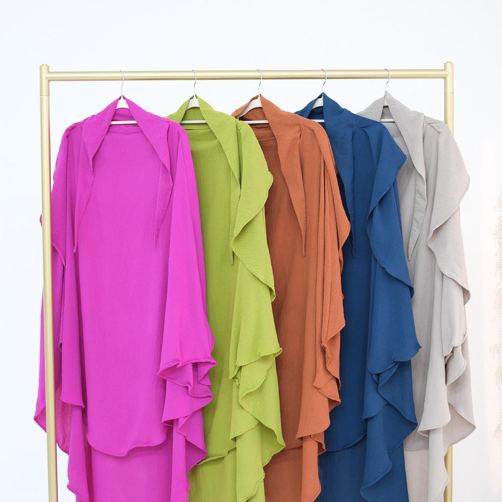 Однотонный платок Loriyya – Ближний Восток, Дубай, Турция (Модель HJ930)