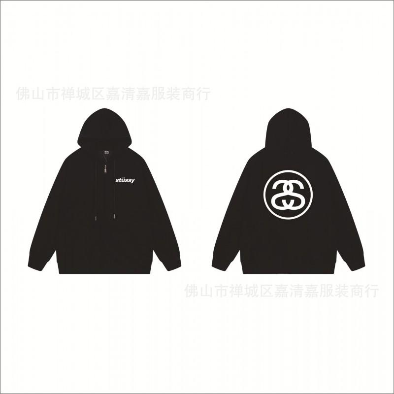 Mens Oversized Zip-Up Hooded Sweatshirt Casual Streetwear Cotton Pullover Fall