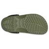 Crocs Дышащие Туфли-сабо с Круглым Носком на Толстой Подошве Унисекс Камуфляжный Зеленый