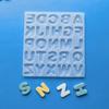 Transparent Silicone Mould Dried Flower Resin Decorative Craft Letter and Number Mold Epoxy Resin Molds for Jewelry