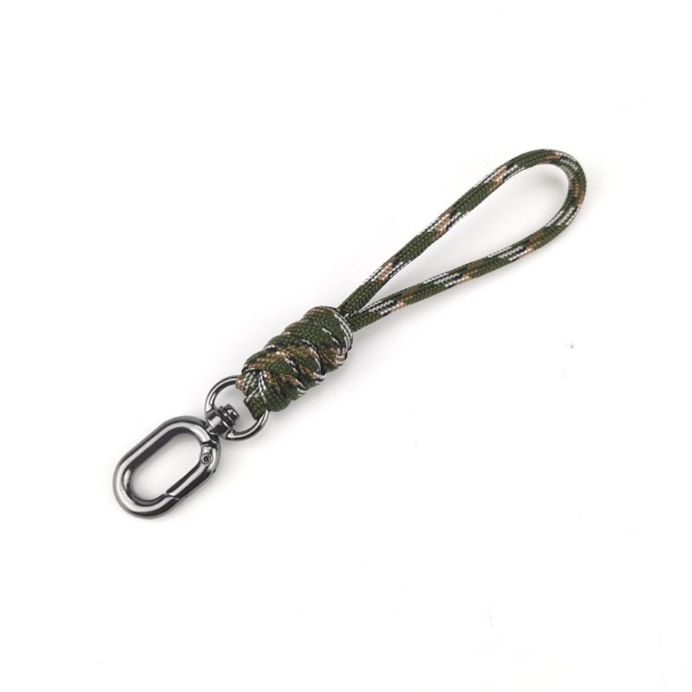 8 Styles Paracord Keychain Lanyard High Strength Parachute Cord Keychain Outdoor Tool