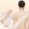 Bath Terry Cloth Back Strap Shower Sponge Scrubber