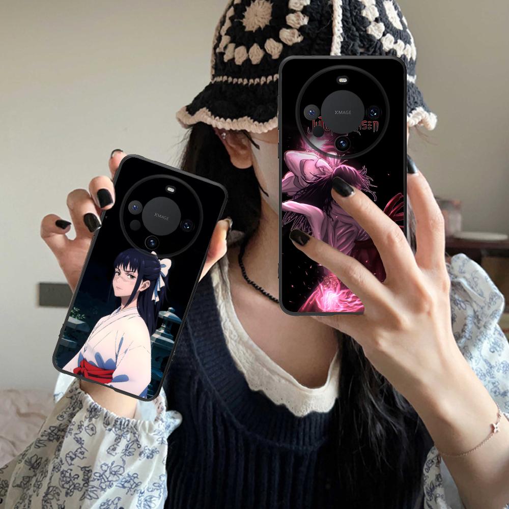 JJK Utahime Iori Матовый ТПУ Чехол для Мобильного Телефона для Huawei Mate 60 50 40 30 20 10 Pro Plus Lite E 5G Цветной Печатный Чехол